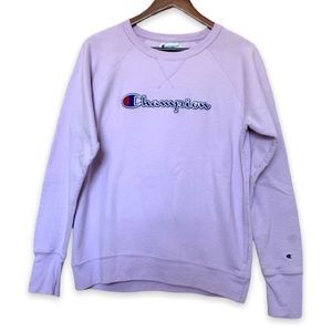 Champion Pastel Lavender Crew Neck